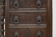 B Talbert for Gillows Aesthetic Movement Davenport with Central Carved Rosette - Thumbnail 25