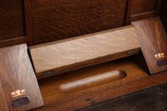 G. M. Ellwood for J. S. Henry. an Arts & Crafts Oak Writing Desk - Thumbnail 10