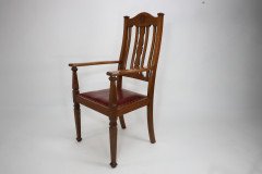 Shapland and Petter. Three Arts and Crafts Oak Dining Armchairs - Thumbnail 5
