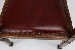 Shapland and Petter. Three Arts and Crafts Oak Dining Armchairs - Thumbnail 7