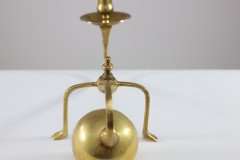 WAS Benson (style of). A Pair of Brass Arts & Crafts Piano Candle Holders - Thumbnail 15