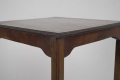Arts & Crafts Petite Rosewood Two-Tier Wine, Plant, Pedestal or Side Table - Thumbnail 6