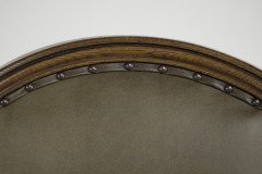 Charles Bevan Attributed, Gothic Revival Oak Desk or Side Chair - Thumbnail 11