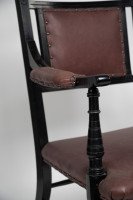 Ebonized Upholstered Armchair Made by Oetzmann, After a Design by E. W. Godwin - Thumbnail 12