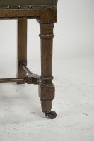 Charles Bevan Attributed, Gothic Revival Oak Desk or Side Chair - Thumbnail 15