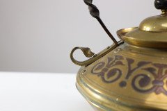 Dr C Dresser for Benham & Froud a Rare Brass and Copper Teapot - Thumbnail 12