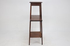 Liberty & Co. An Oak Plant Stand with Pierced Heart in the Style of C F A Voysey - Thumbnail 6