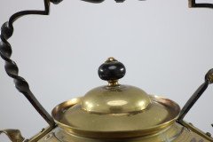 Dr C Dresser for Benham & Froud a Rare Brass and Copper Teapot - Thumbnail 14