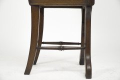 Four Gothic Revival Oak Hall Chairs - Thumbnail 22