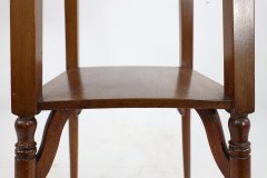 Shapland & Petter. An Arts & Crafts Green Tile Top Plant Stand or Side Table - Thumbnail 14