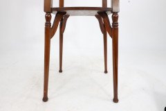 Shapland & Petter. An Arts & Crafts Green Tile Top Plant Stand or Side Table - Thumbnail 15