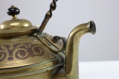 Dr. C. Dresser for Benham & Froud a Rare Brass & Copper Teapot - Thumbnail 18