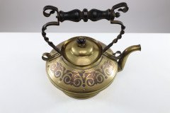 Dr C Dresser for Benham & Froud a Rare Brass and Copper Teapot - Thumbnail 20