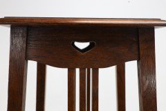 Liberty & Co. An Oak Plant Stand with Pierced Heart in the Style of C F A Voysey - Thumbnail 12