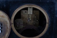 Aesthetic Movement Zodiac Black Marble Mantle Clock with Gong- Striking Movement - Thumbnail 14