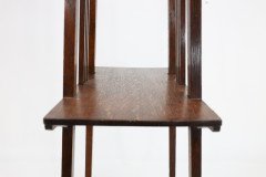 Liberty & Co. An Oak Plant Stand with Pierced Heart in the Style of C F A Voysey - Thumbnail 18