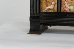 Aesthetic Movement Zodiac Black Marble Mantle Clock with Gong- Striking Movement - Thumbnail 25