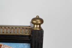 Aesthetic Movement Zodiac Black Marble Mantle Clock with Gong- Striking Movement - Thumbnail 26