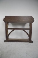 A. W. N. Pugin, J C Crace Gothic Revival Carved Oak Library, Hall or Serving Table - Thumbnail 4