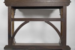A. W. N. Pugin, J C Crace Gothic Revival Carved Oak Library, Hall or Serving Table - Thumbnail 14
