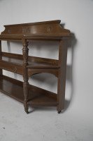 Lambs of Manchester. Alfred Waterhouse Attri, an Aesthetic Movement Oak Etagere - Thumbnail 4