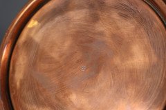 Carl Deffner. an Early Secessionist Style Copper and Brass Punch Bowl and Lid - Thumbnail 15