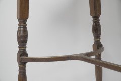 H Batley, Attributed Collinson & Lock, an Anglo- Japanese Fold over Card Table - Thumbnail 20