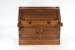 Leonard Wyburd for Liberty and Co. a Good Quality Liberty and Co Oak Bureau - Thumbnail 3
