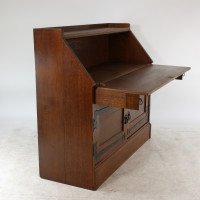 Leonard Wyburd for Liberty and Co. a Good Quality Liberty and Co Oak Bureau - Thumbnail 6