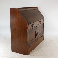 Leonard Wyburd for Liberty and Co. a Good Quality Liberty and Co Oak Bureau - Thumbnail 7