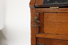 Leonard Wyburd for Liberty and Co. a Good Quality Liberty and Co Oak Bureau - Thumbnail 19