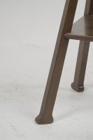 Liberty & Co a Fine Arts & Crafts Mahogany Side Table with Pierced Heart Details - Thumbnail 6