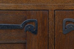 Leonard Wyburd for Liberty and Co. a Good Quality Liberty and Co Oak Bureau - Thumbnail 23