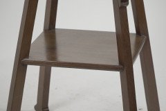 Liberty & Co a Fine Arts & Crafts Mahogany Side Table with Pierced Heart Details - Thumbnail 10