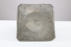 Liberty & Co. an Arts & Crafts Pewter Inkwell with Violet Enamel Decoration - Thumbnail 14