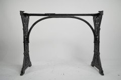 Pair Aesthetic Movement Cast Iron Garden Tables in The Manner of Thomas Jeckyll - Thumbnail 7
