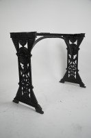 Pair Aesthetic Movement Cast Iron Garden Tables in The Manner of Thomas Jeckyll - Thumbnail 9