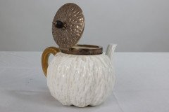 Christopher Dresser Attr Three- Piece Tea Set Made by Coalport for Hukin & Heath - Thumbnail 4