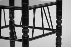 E. W. Godwin In the Style of – Aesthetic Movement Ebonised Side Table - Thumbnail 8