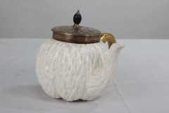 Christopher Dresser Attr Three- Piece Tea Set Made by Coalport for Hukin & Heath - Thumbnail 6