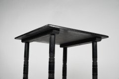 E. W. Godwin In the Style of – Aesthetic Movement Ebonised Side Table - Thumbnail 11