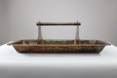 Aesthetic Movement Electro- Plated Oblong Tray by Hukin and Heath - Thumbnail 8