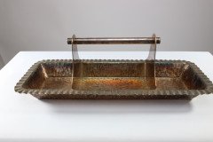 Hukin & Heath – Aesthetic Movement Oblong Electro-Plated Serving Tray - Thumbnail 9