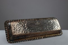 Aesthetic Movement Electro- Plated Oblong Tray by Hukin and Heath - Thumbnail 16