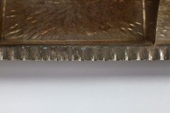 Aesthetic Movement Electro- Plated Oblong Tray by Hukin and Heath - Thumbnail 13