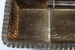 Aesthetic Movement Electro- Plated Oblong Tray by Hukin and Heath - Thumbnail 15