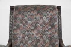 H. W. Batley Attri, Jas Shoolbred an Aesthetic Movement Mahogany Armchair. - Thumbnail 5