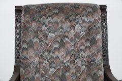 H. W. Batley Attri, Jas Shoolbred an Aesthetic Movement Mahogany Armchair. - Thumbnail 6