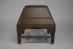 Dr. Christopher Dresser for Benham & Froud a Rare Aesthetic Movement Oak Coal Box - Thumbnail 3