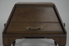 Dr Christopher Dresser for Benham & Froud a Rare Aesthetic Movement Oak Coal Box - Thumbnail 5